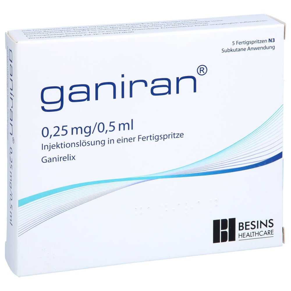 Ganiran 0.25 mg/0.5 ml Fertigspr.