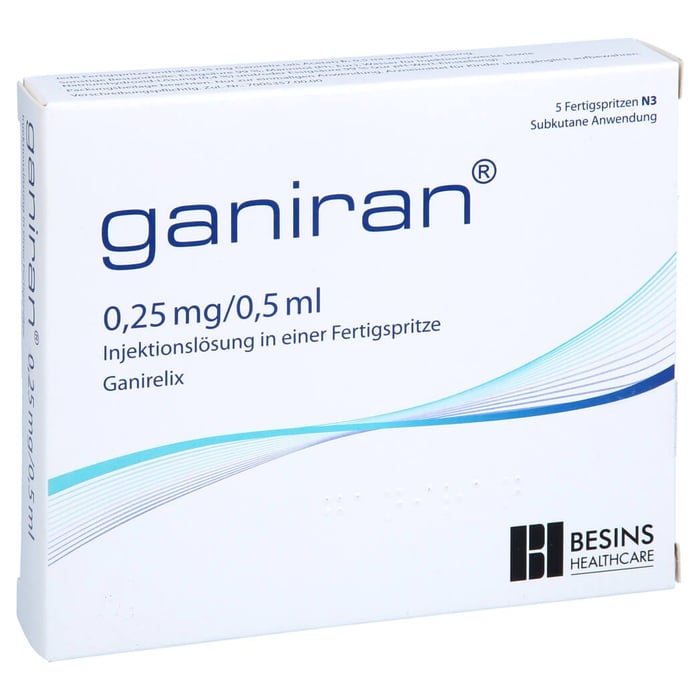 Ganiran 0.25 mg/0.5 ml Fertigspr.