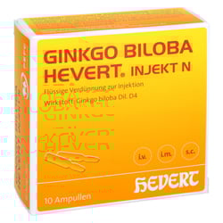 Ginkgo biloba Hevert injekt N