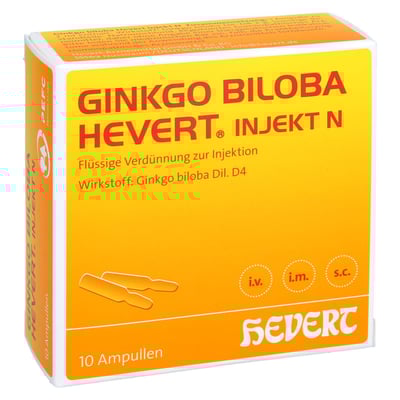 Ginkgo biloba Hevert injekt N