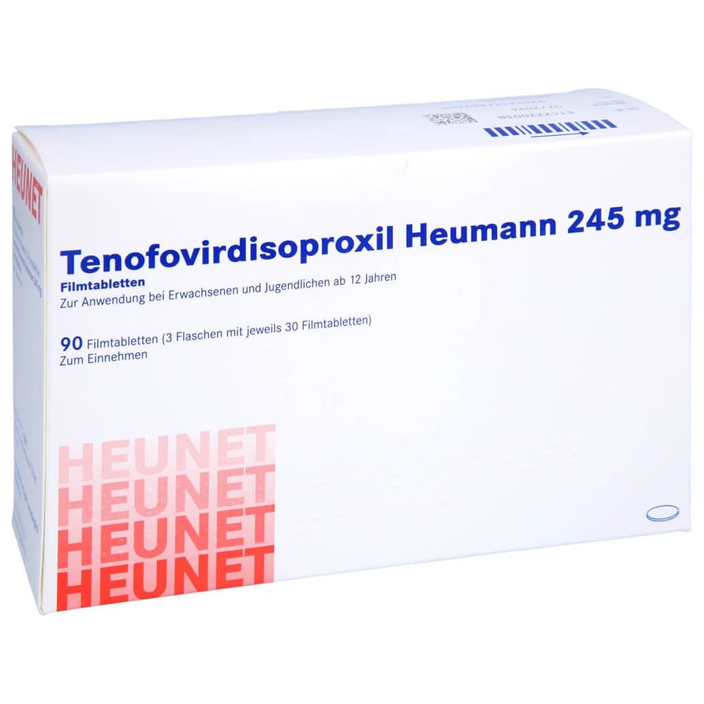 Tenofovirdisoproxil Heumann 245 mg Heunet