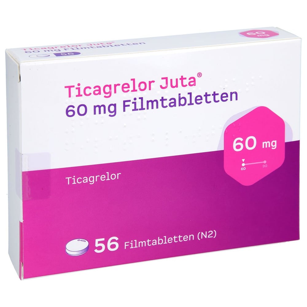 Ticagrelor Juta 60 mg
