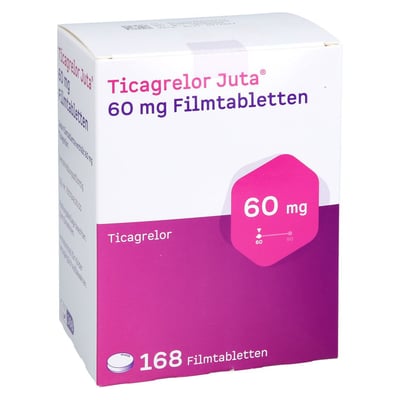 Ticagrelor Juta 60 mg