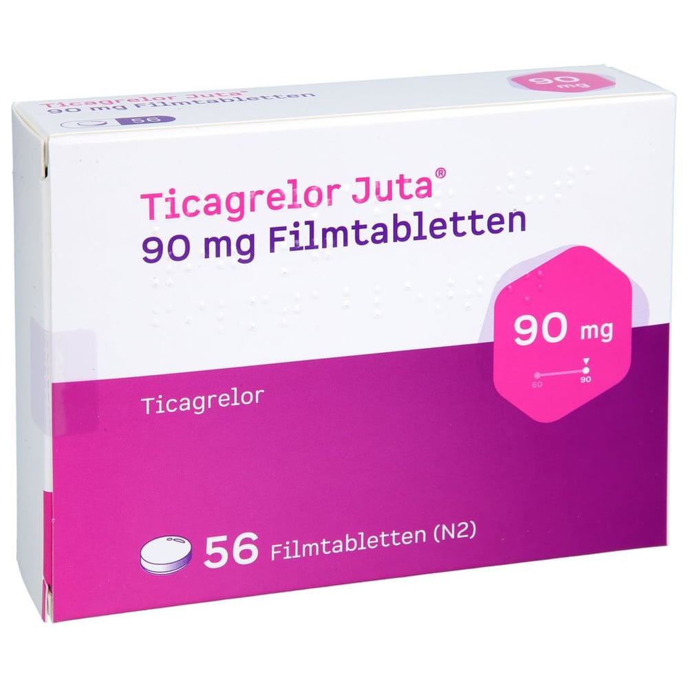 Ticagrelor Juta 90 mg