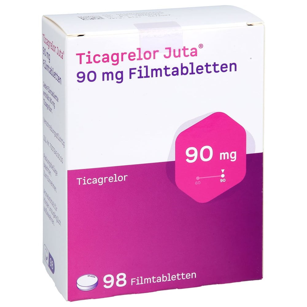 Ticagrelor Juta 90 mg