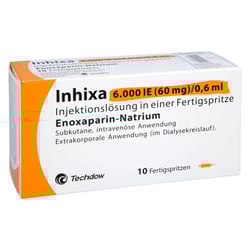 Inhixa 6000 I.E. (60 mg)/0,6 ml Injektionslösung