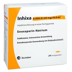 Inhixa 6000 I.E. (60 mg)/0,6 ml Injektionslösung