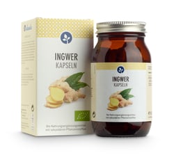 Ingwer 400 mg Bio Kapseln Vegan
