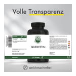 Green Naturals Quercetin 500 mg hochdosiert Kapseln