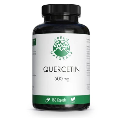 Green Naturals Quercetin 500 mg hochdosiert Kapseln