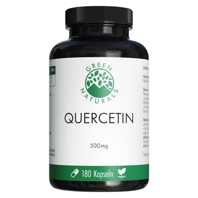 Green Naturals Quercetin 500 mg hochdosiert Kapseln Produktbild 1