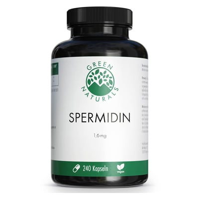 Green Naturals Spermidin 1,6 mg vegan Kapseln
