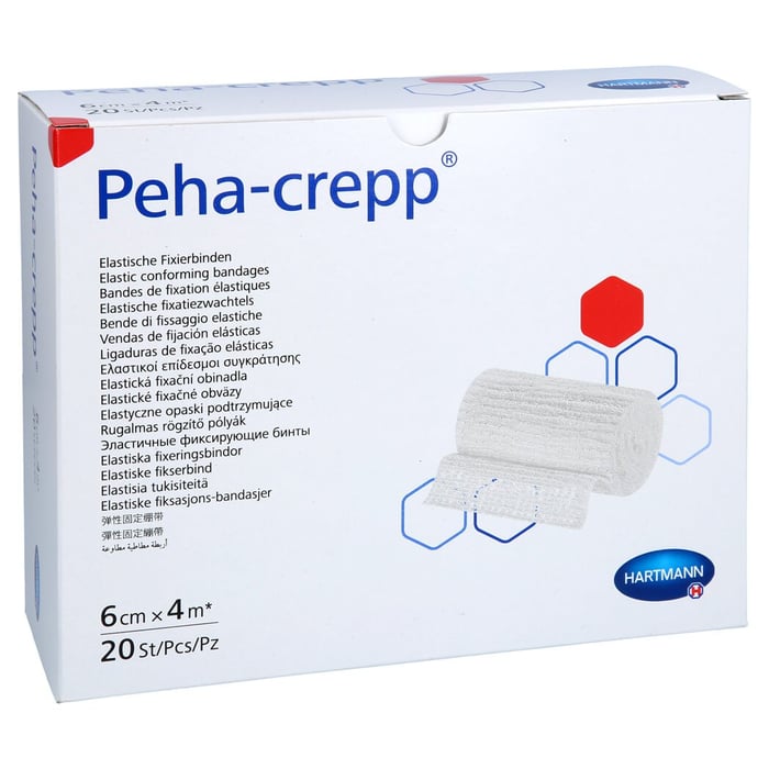 Peha Crepp Fixierbinde 6 cmx4 m