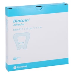 Biatain Schaumverband Sakrum 17x17 cm Kohlpharma