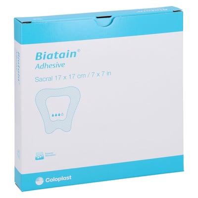 Biatain Schaumverband Sakrum 17x17 cm Kohlpharma