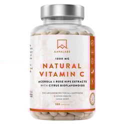 Aavalabs Vitamin C Acerola Camu-Camu Hagebutte Kps