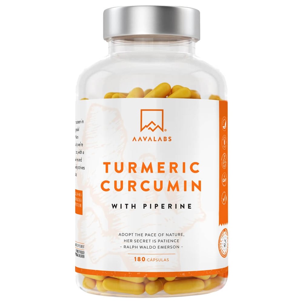 Aavalabs Curcumin+Piperin vegan Kapseln
