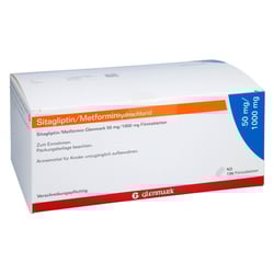 Sitagliptin/Metformin Glenmark 50 mg/1000 mg