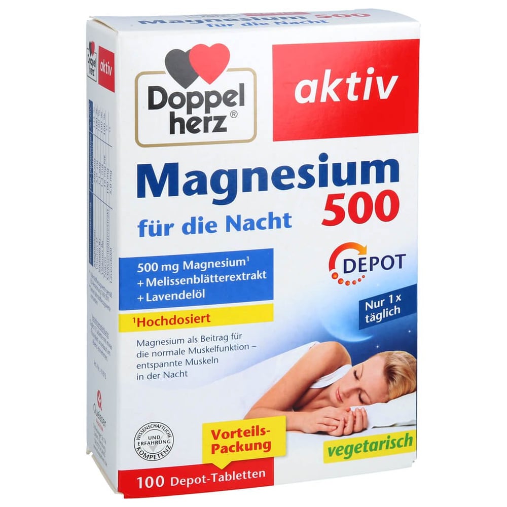 Doppelherz Magnesium 500 Nacht