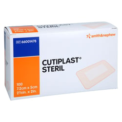 Cutiplast steril Wundverband 5x7,2 cm