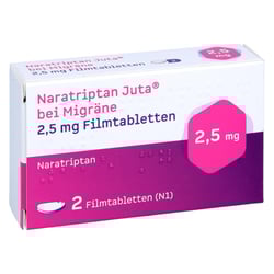 Naratriptan Juta bei Migräne 2,5 mg