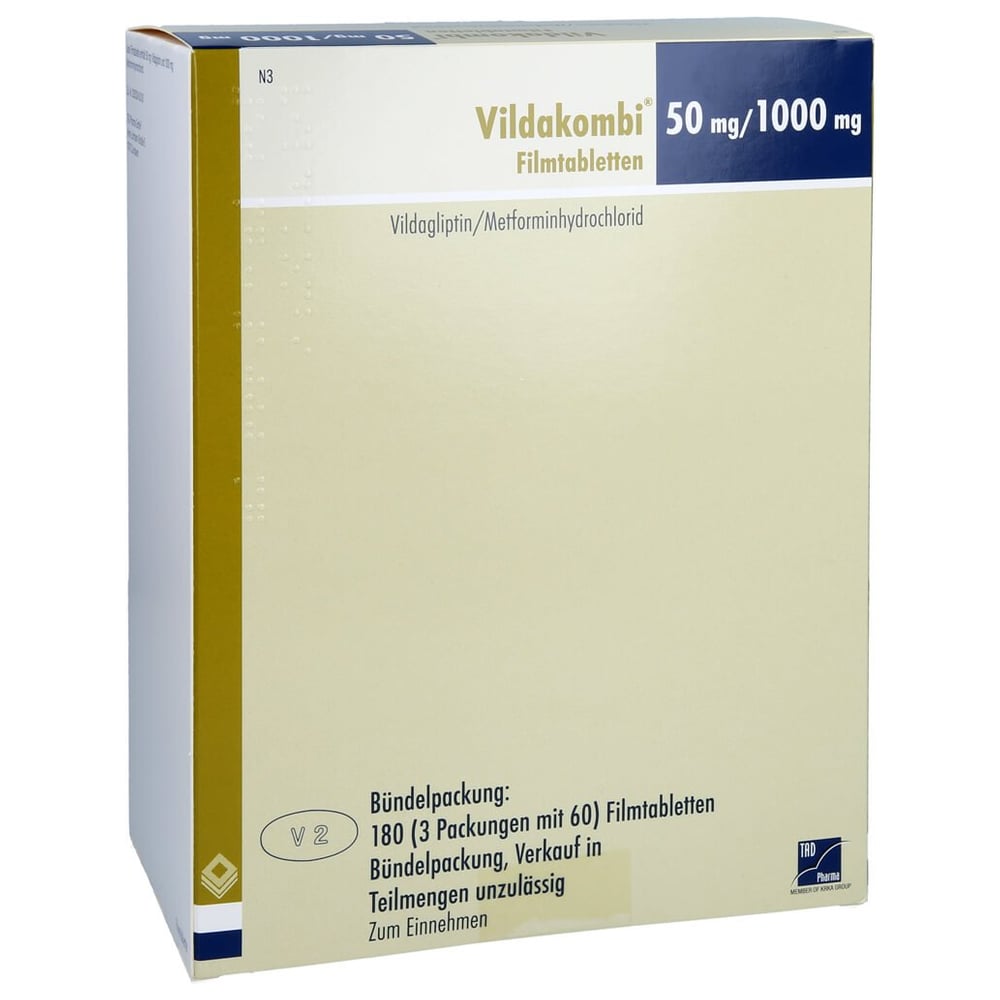 Vildakombi 50 mg/1000 mg