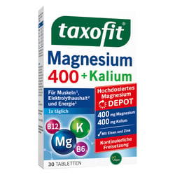 Taxofit Magnesium 400+kali