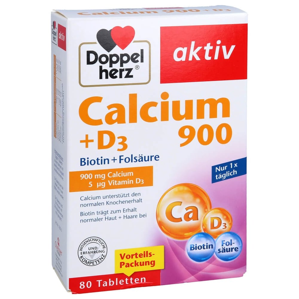 Doppelherz Calcium 900 + D3
