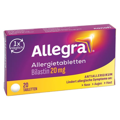 Allegra Allergietabletten 20 mg Produktbild 1