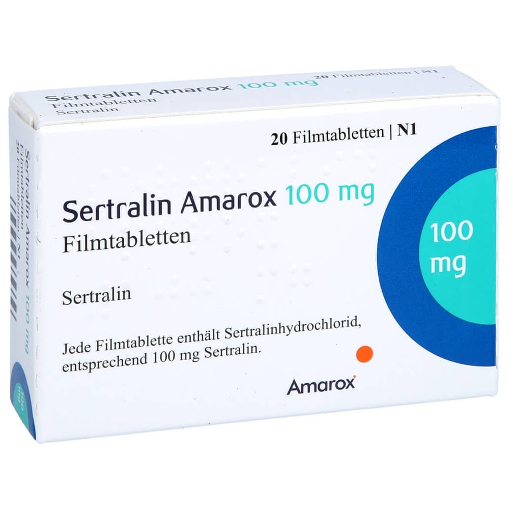 Sertralin Amarox 100 mg