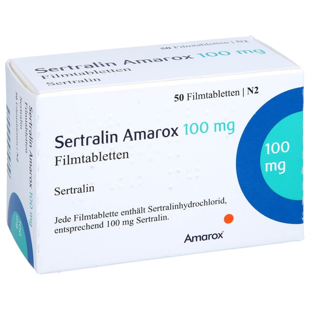 Sertralin Amarox 100 mg