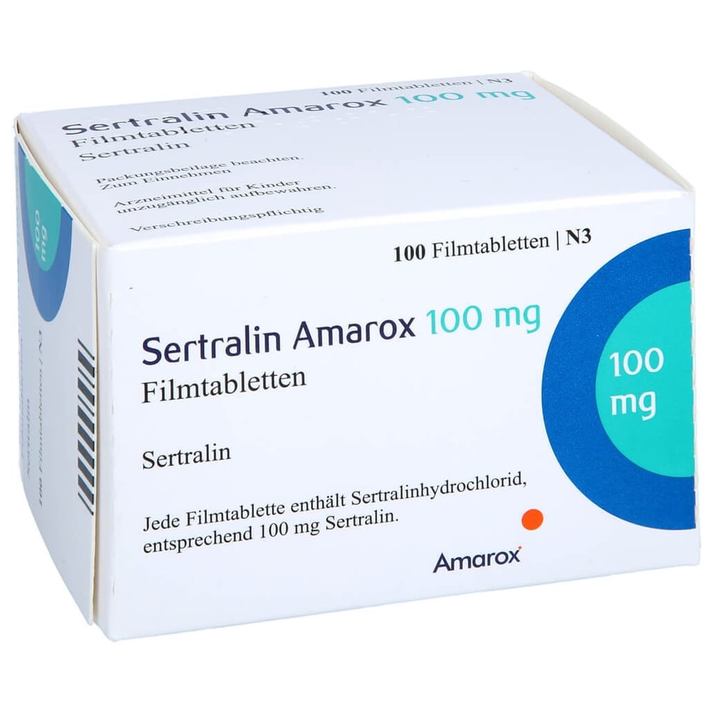 Sertralin Amarox 100 mg