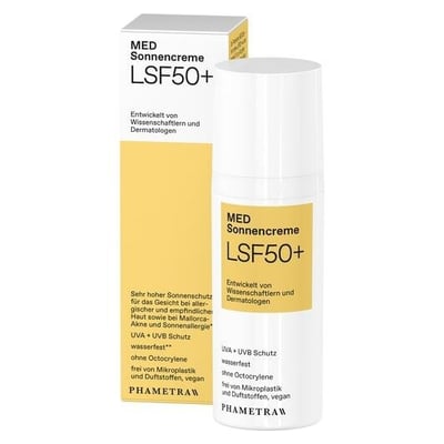 Sonnencreme Lsf50+