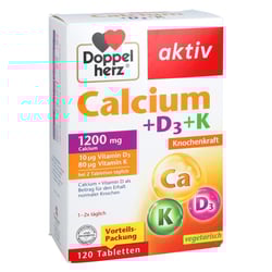 Doppelherz Calcium+d3+k