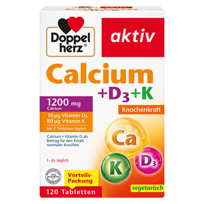Doppelherz Calcium+d3+k Produktbild 1