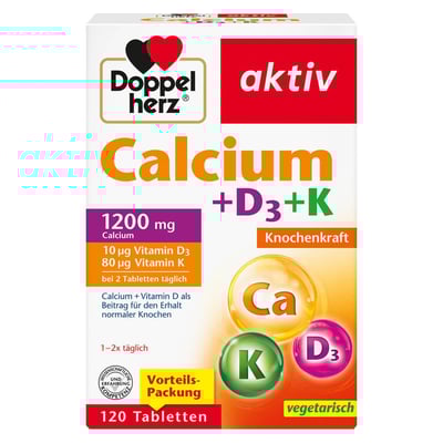 Doppelherz Calcium+d3+k