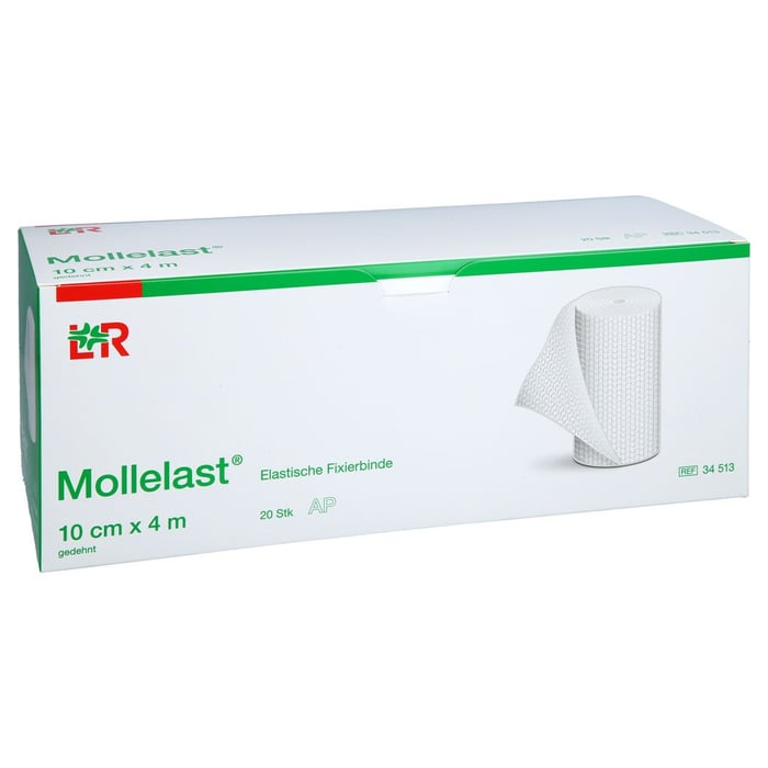 Mollelast 10cmx4m Weiss