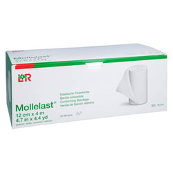 Mollelast 12cmx4m Weiss