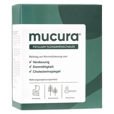 Mucura Flohsamenschalen Pulver