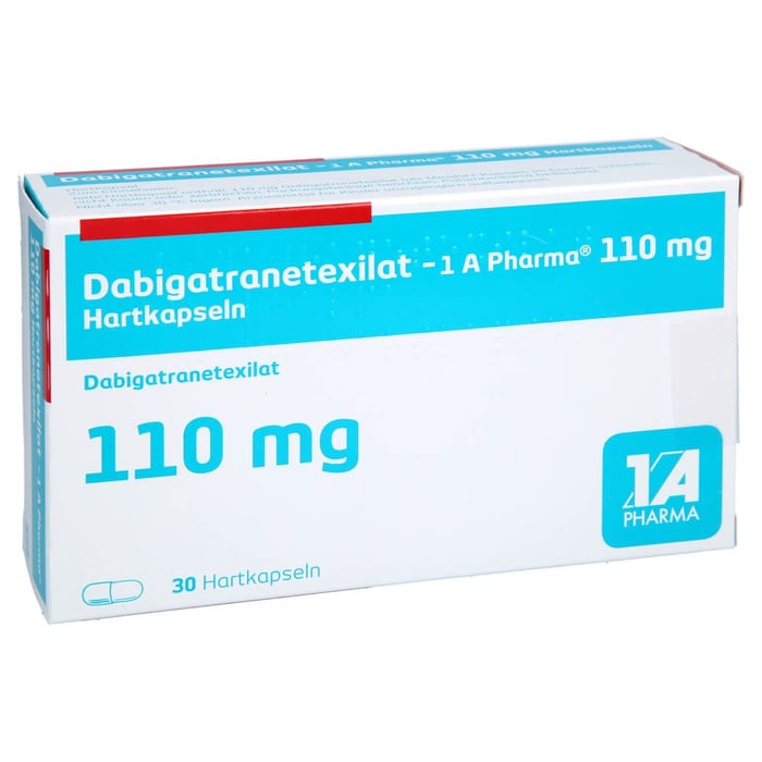 Dabigatranetexilat - 1 A Pharma 110 mg Hartkapseln