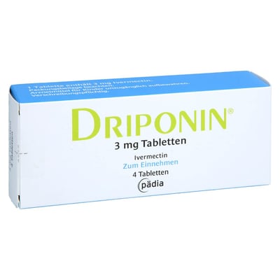 Driponin 3 mg Tabletten Produktbild 1