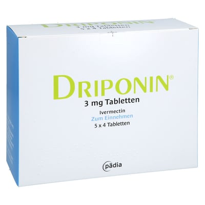 Driponin 3 mg Tabletten Produktbild 1