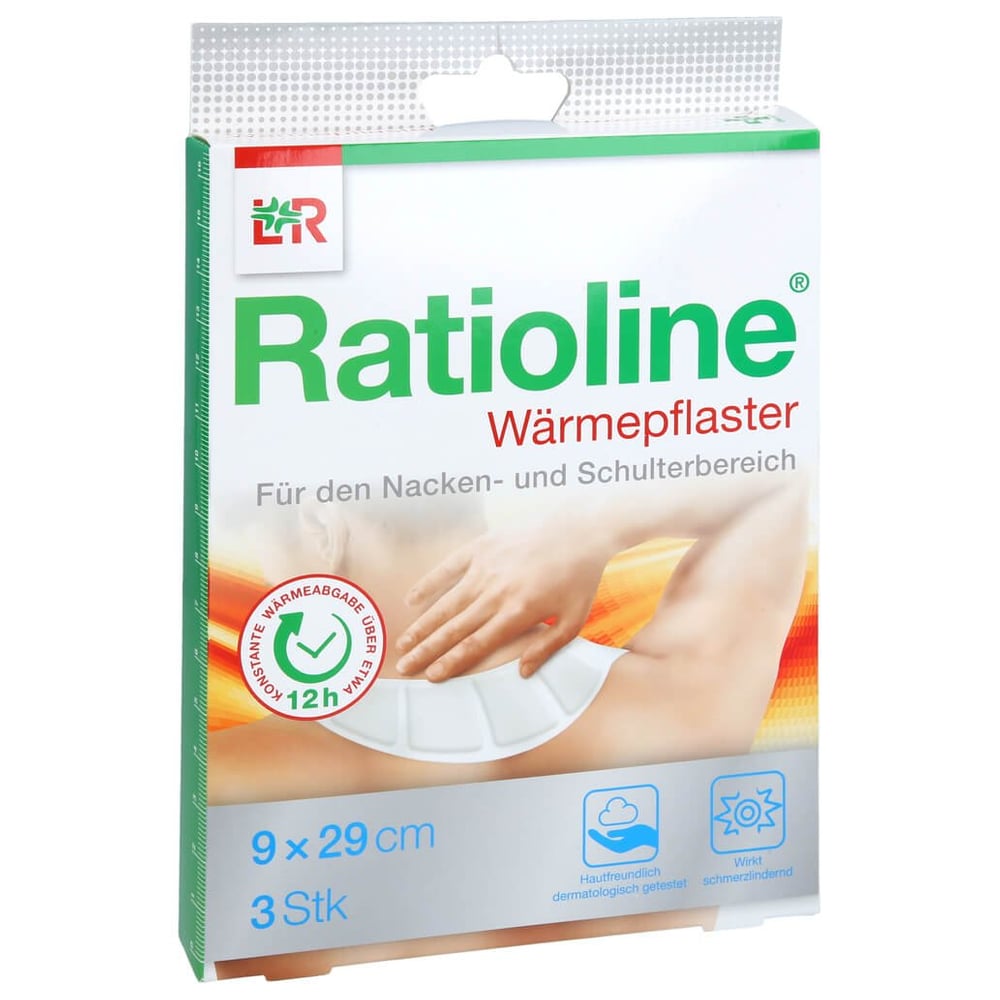 Ratioline Wärmepflaster Nacken/Schulter 29x9 cm