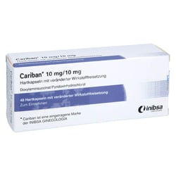Cariban 10 mg/10 mg Hartk.veränd.Wirkst.-Fr