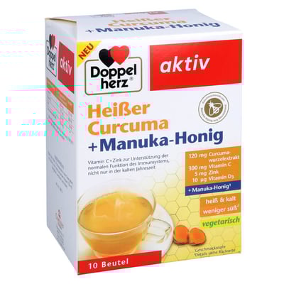Doppelherz Heißer Curcuma + Manuka-Honig