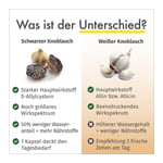 Green Naturals schwarzer Knoblauch 600 mg m. SAC Kps