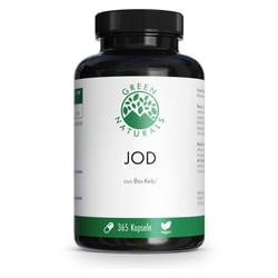 Green Naturals Jod aus Bio-Kelp 200 g Kapseln