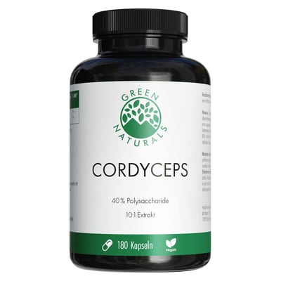 Green Naturals Cordyceps sinensis Kapseln Produktbild 1