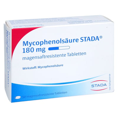 Mycophenolsäure STADA 180 mg Produktbild 1