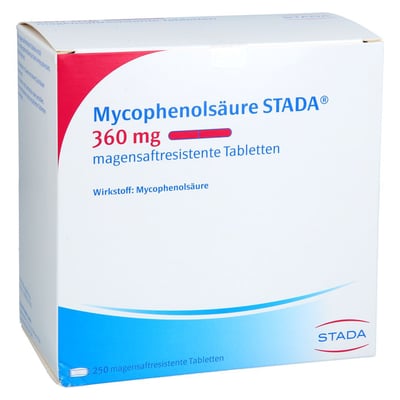 Mycophenolsäure STADA 360 mg